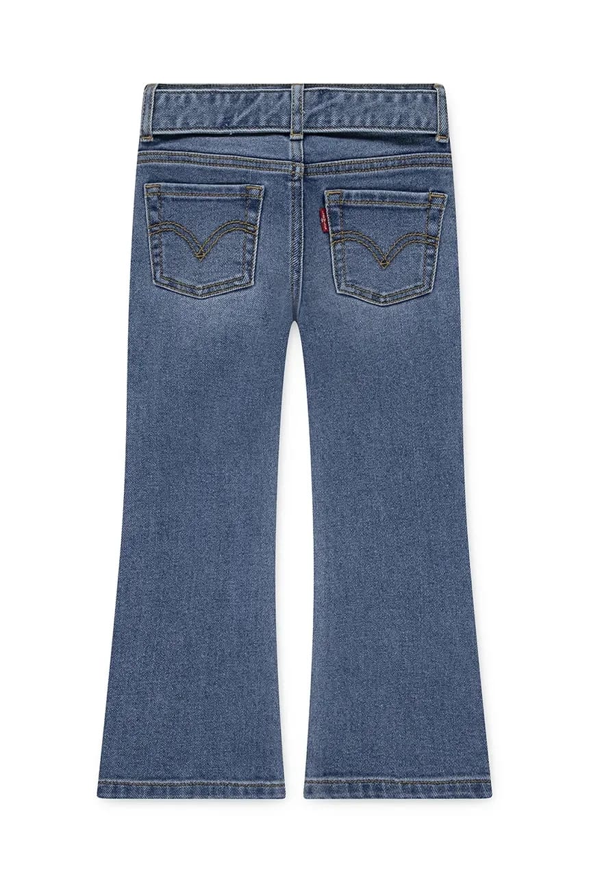 Детские джинсы REGULAR RISE FLARE W/BELT - фото 2