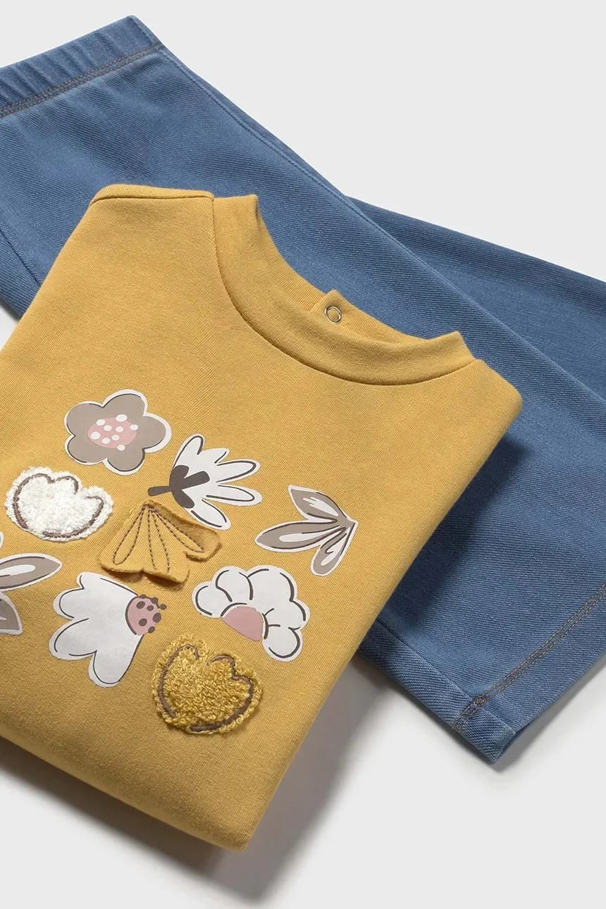 Детский набор желтый для девочек - фото 4