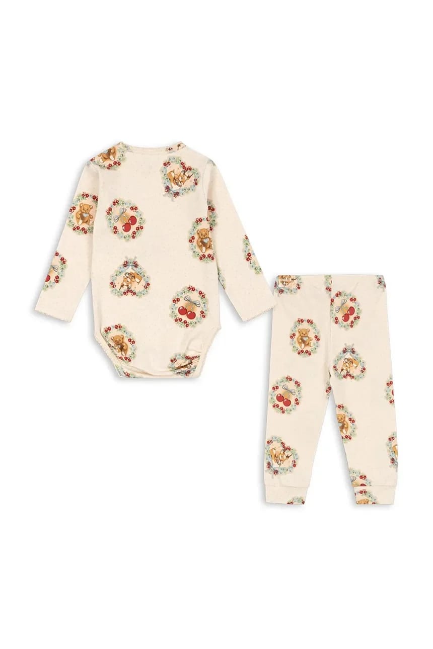КОМПЛЕКТ БОДИ/БРЮКИ Baby BASIC комплект GOTS - фото 3