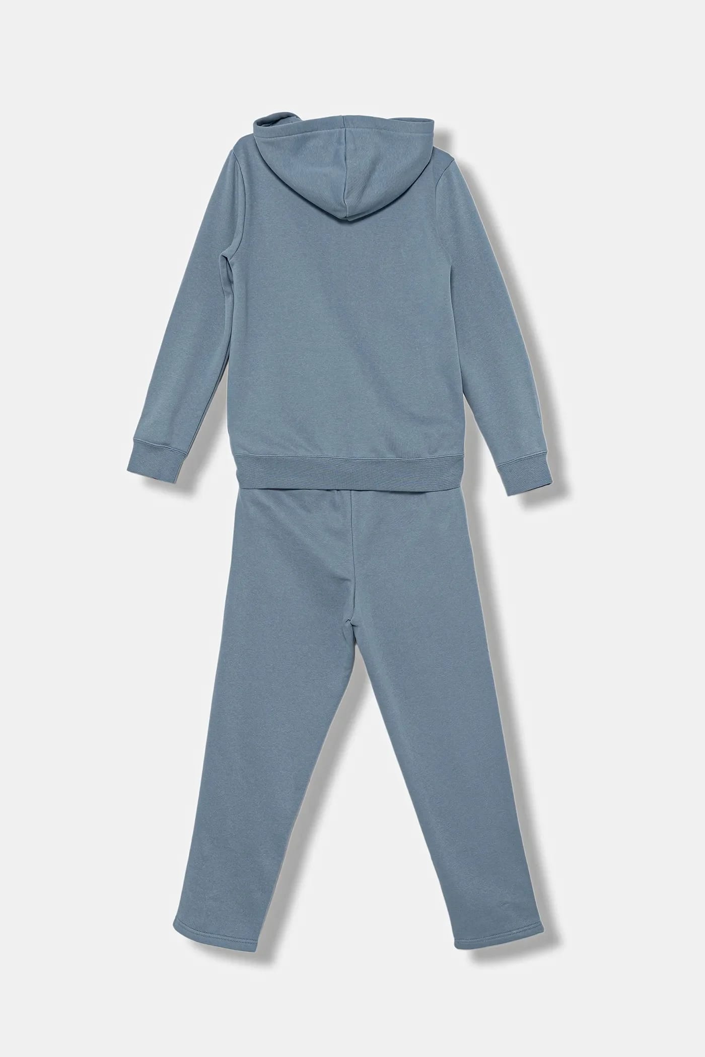 Детский спортивный костюм металлик с капюшоном FL G - фото 2
