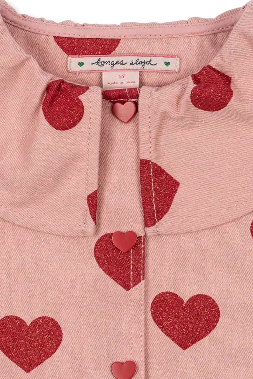 MAGOT COLLAR JACKET Детская джинсовая куртка GOTS - фото 4