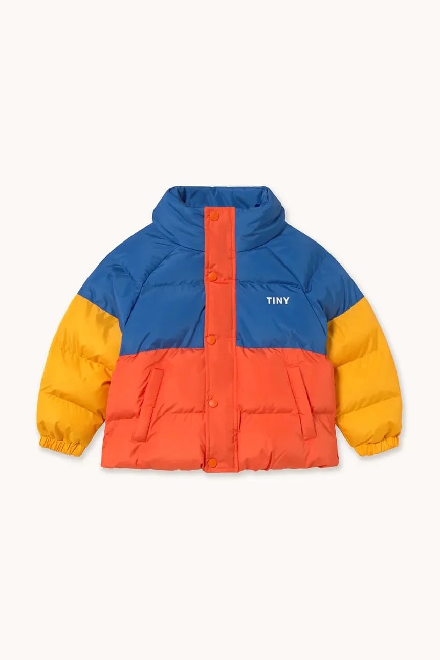 Детская куртка COLOR BLOCK SHORT PADDED JACKET - фото 2