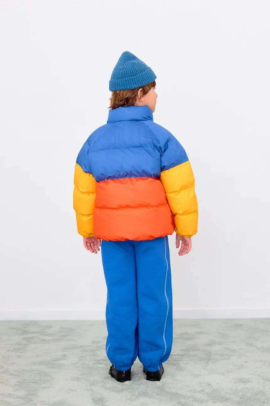 Детская куртка COLOR BLOCK SHORT PADDED JACKET - фото 5