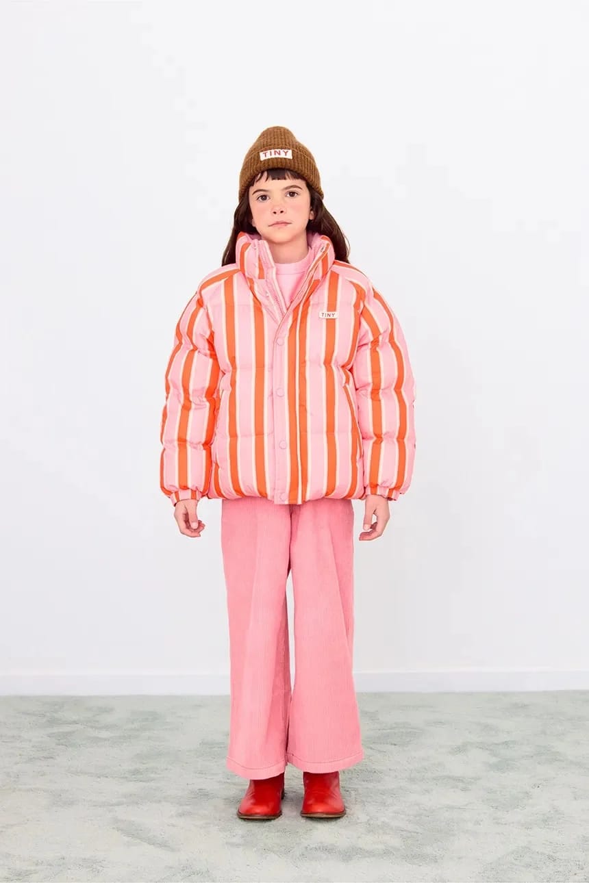 Детская куртка RETRO STRIPES SHORT PADDED JACKET