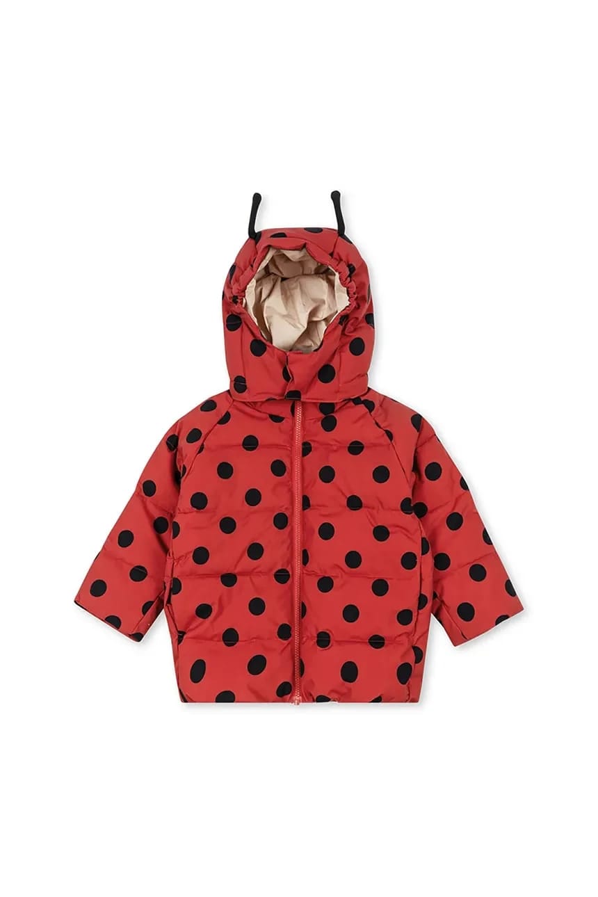 Детский дождевик NUKA LADYBUG JACKET GRS - фото 2