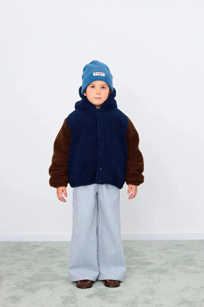 Детская куртка COLOR BLOCK POLAR SHERPA HOODIE