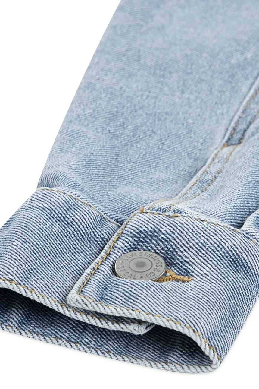 Детская джинсовая куртка OVERSIZED WESTERN TRUCKER - фото 6