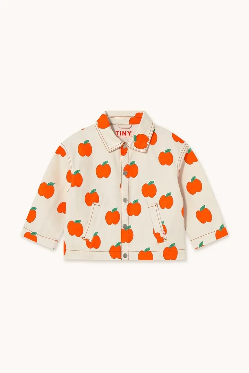 Детская хлопковая куртка APPLES JACKET - фото 2