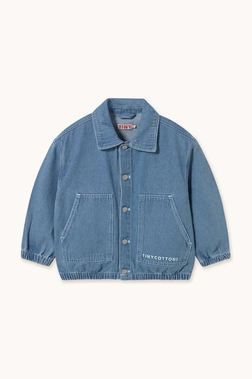 Детская джинсовая куртка GRAPHIC DENIM JACKET - фото 2