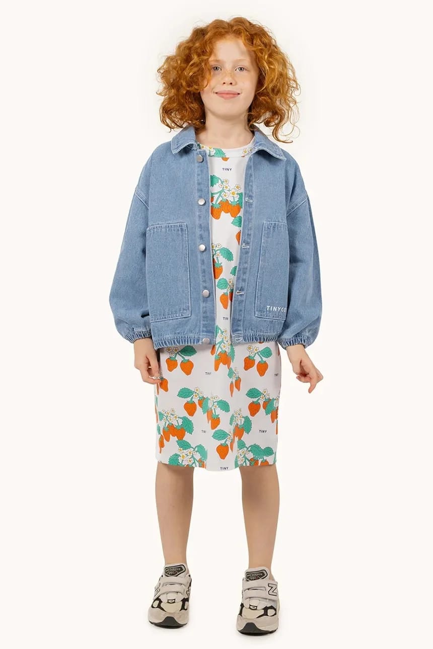 Детская джинсовая куртка GRAPHIC DENIM JACKET - фото 4