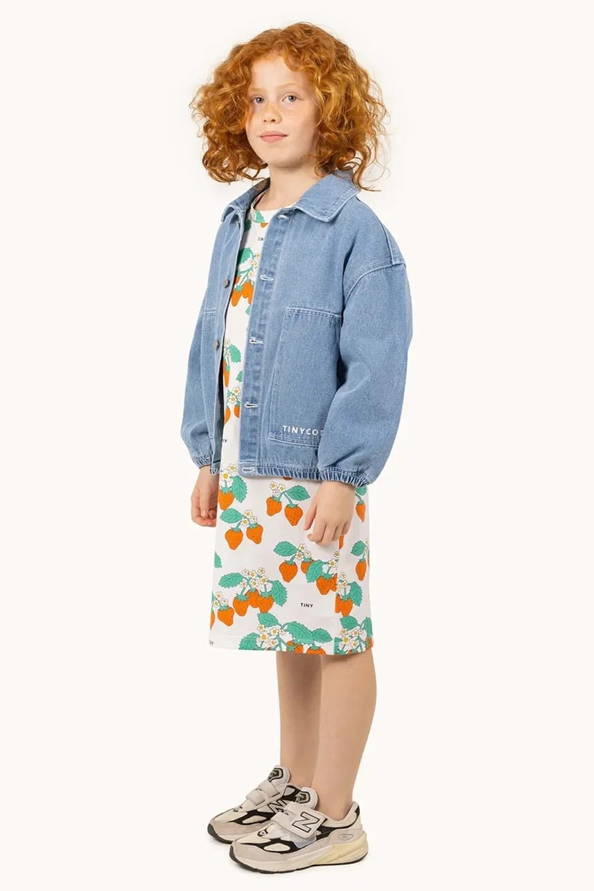 Детская джинсовая куртка GRAPHIC DENIM JACKET - фото 5