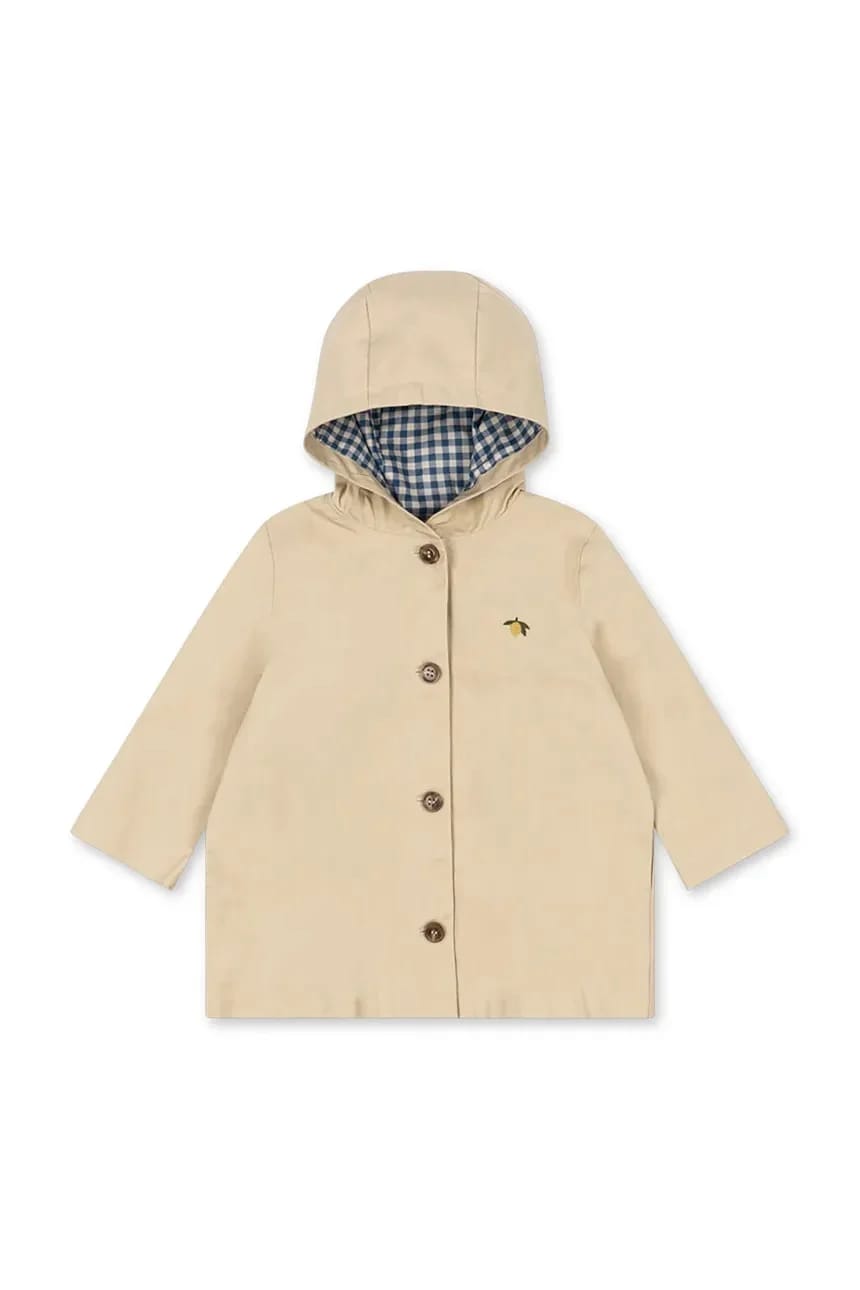 Детский тренч из хлопка TRNCHY COAT - фото 2