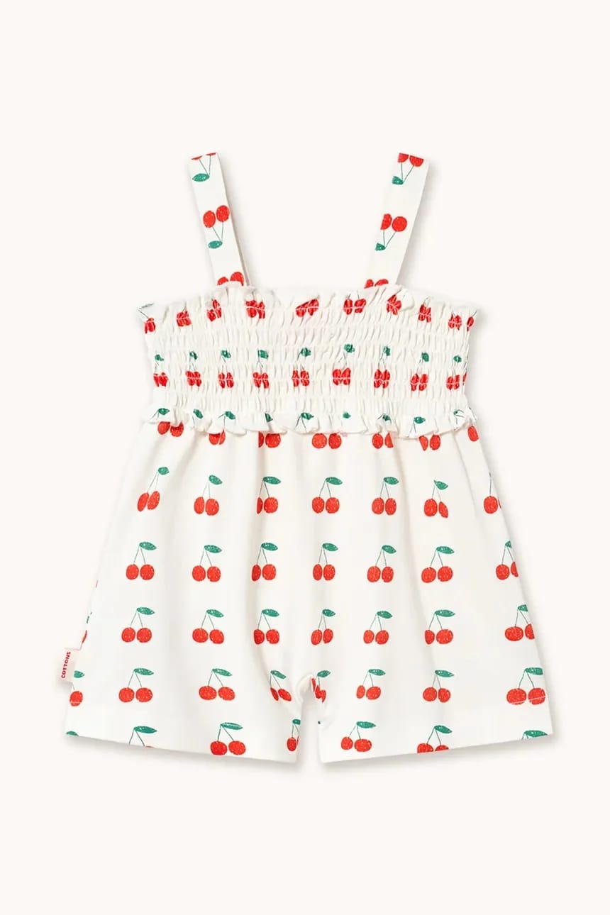 Комбинезон CHERRIES ONE PIECE из хлопка для малышей - фото 2