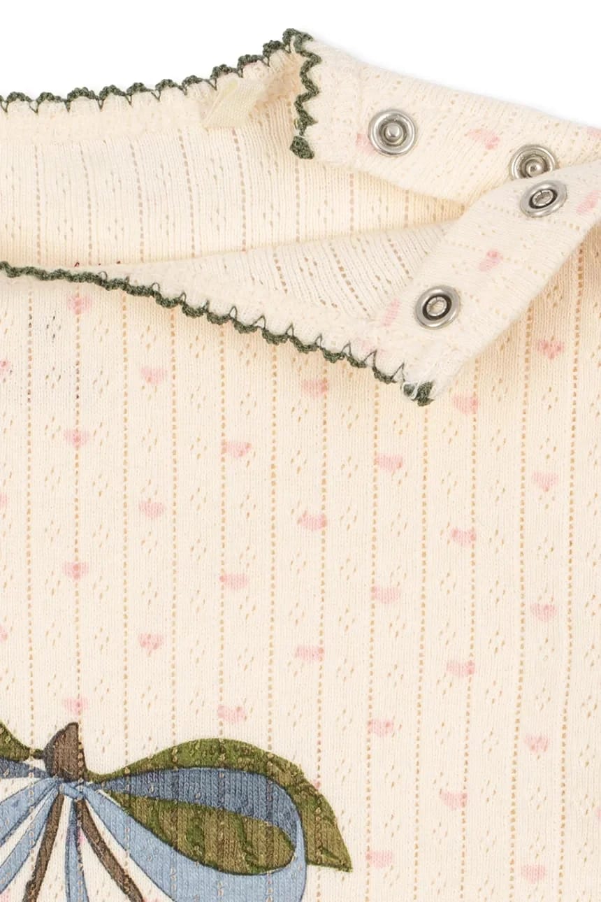 Хлопковый детский комбинезон MINNIE ONESIE GOTS - фото 3