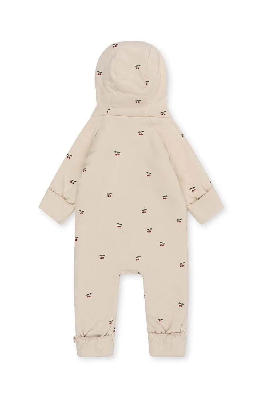 Хлопковый комбинезон для новорожденных NEWBORN ONESIE С КАПЮШОНОМ - фото 3