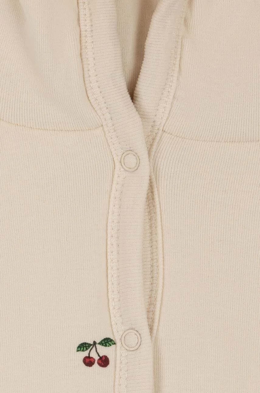 Хлопковый комбинезон для новорожденных NEWBORN ONESIE С КАПЮШОНОМ - фото 5