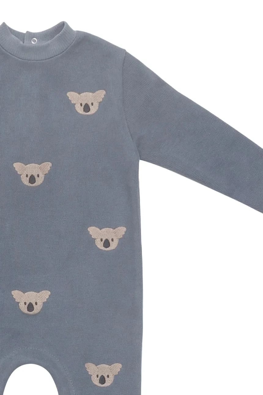 Хлопковый детский комбинезон Phlyn Onesie Koalas - фото 4