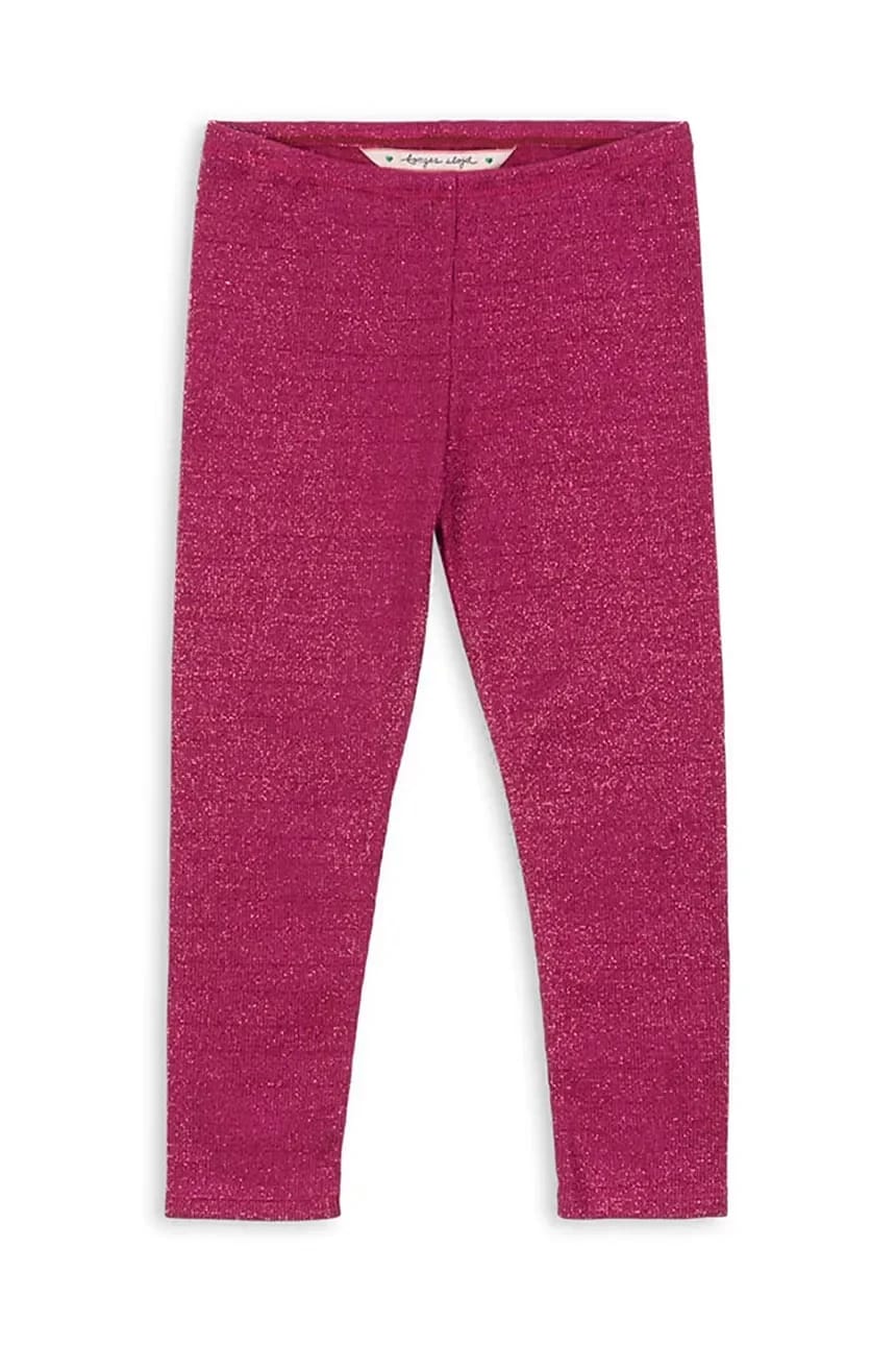 Детские леггинсы ROLI PANTS бордовые для девочек