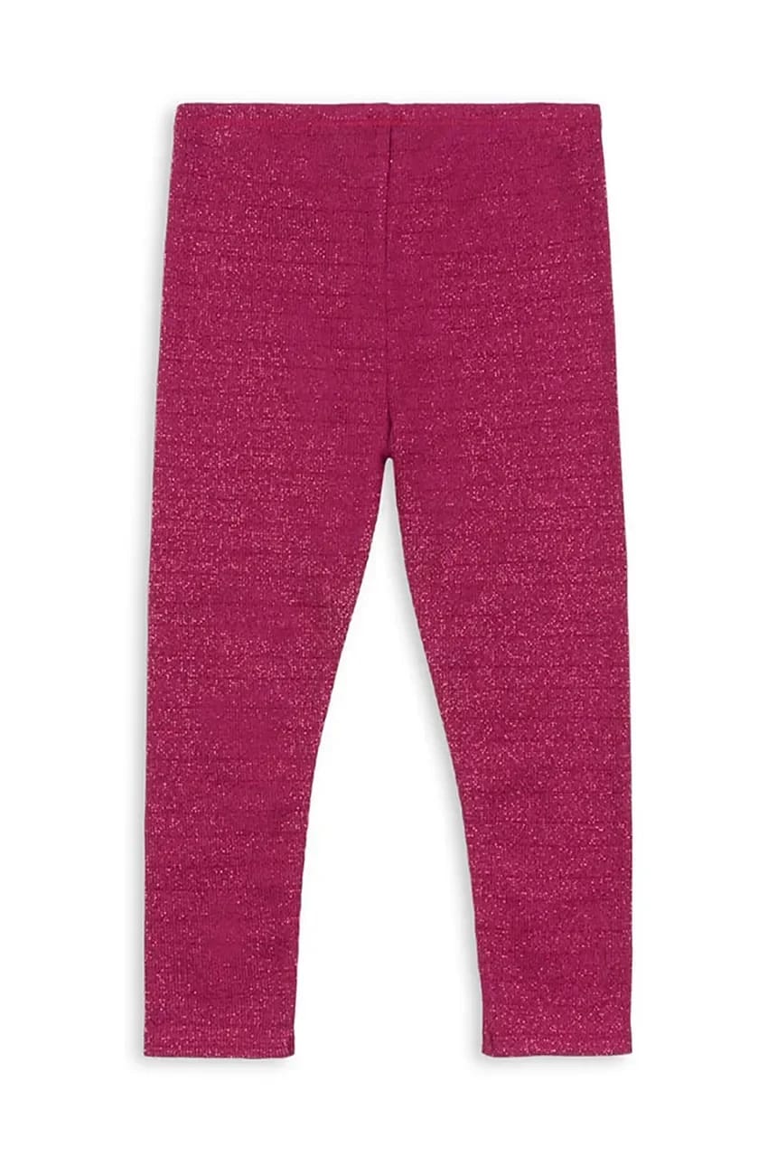 Детские леггинсы ROLI PANTS бордовые для девочек - фото 2