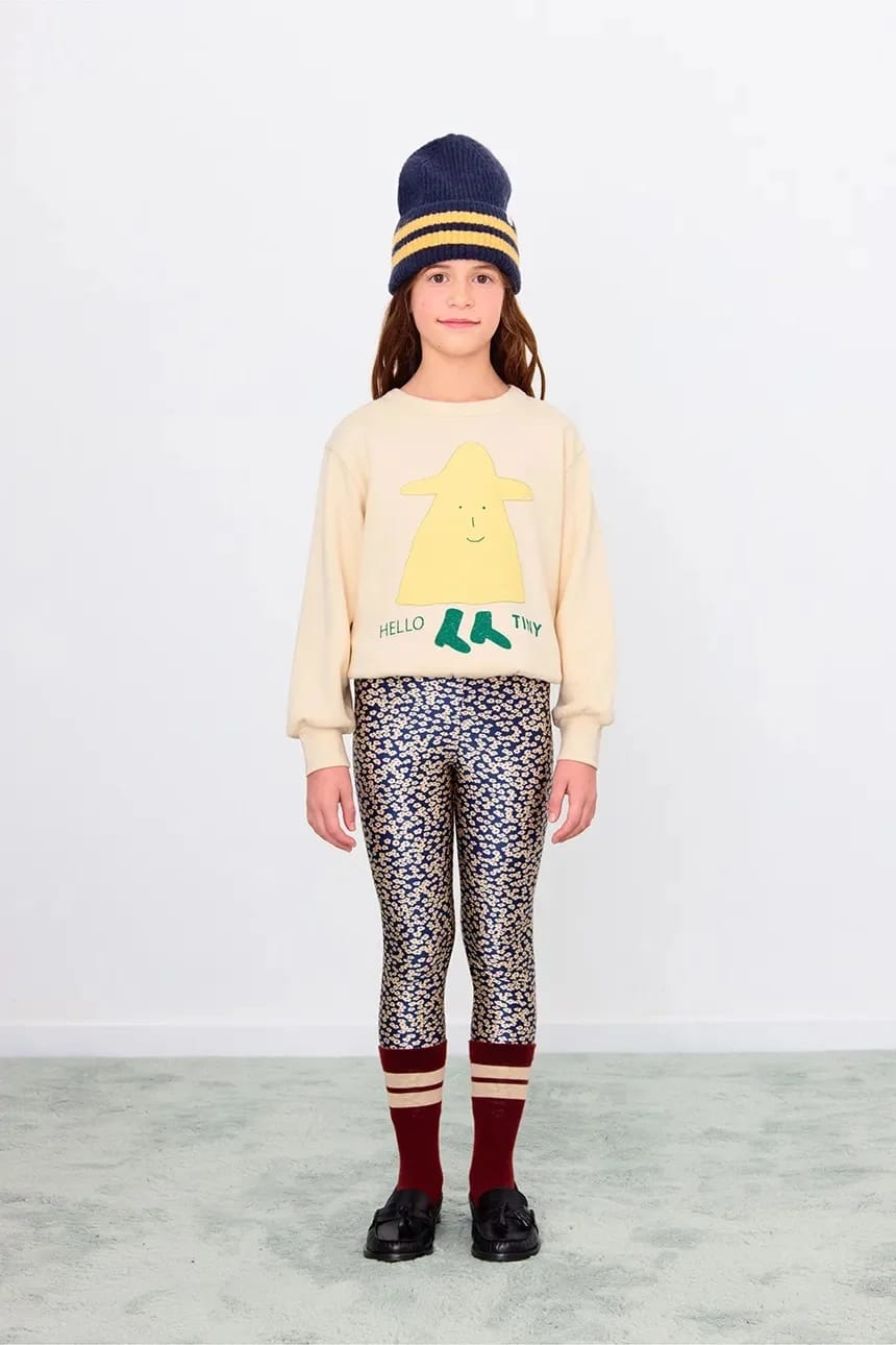 Детские леггинсы SMALL FLOWERS SHINY PANT