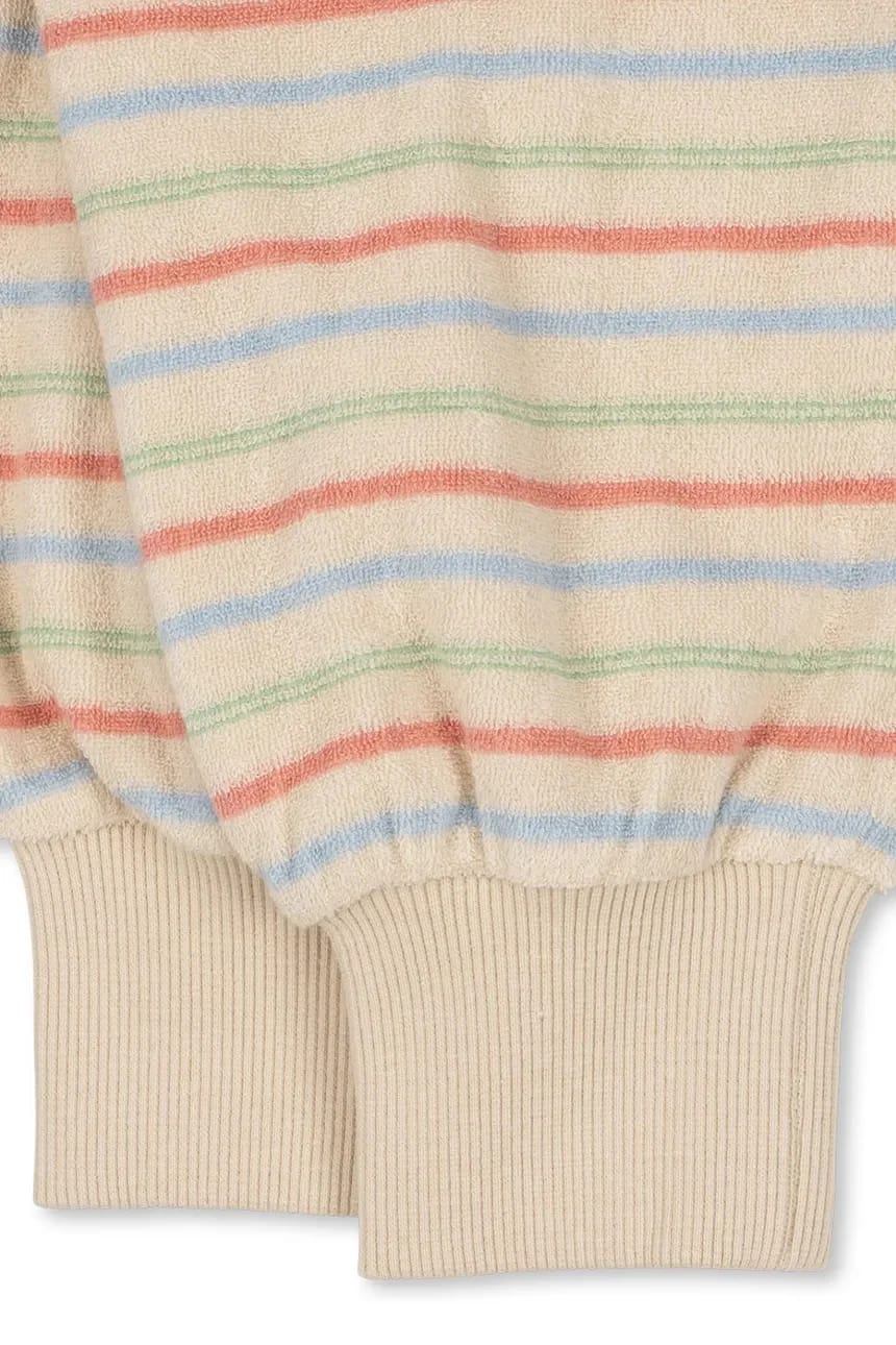 Детские хлопковые спортивные штаны ITTY RIB SEAT PANTS GOTS - фото 4