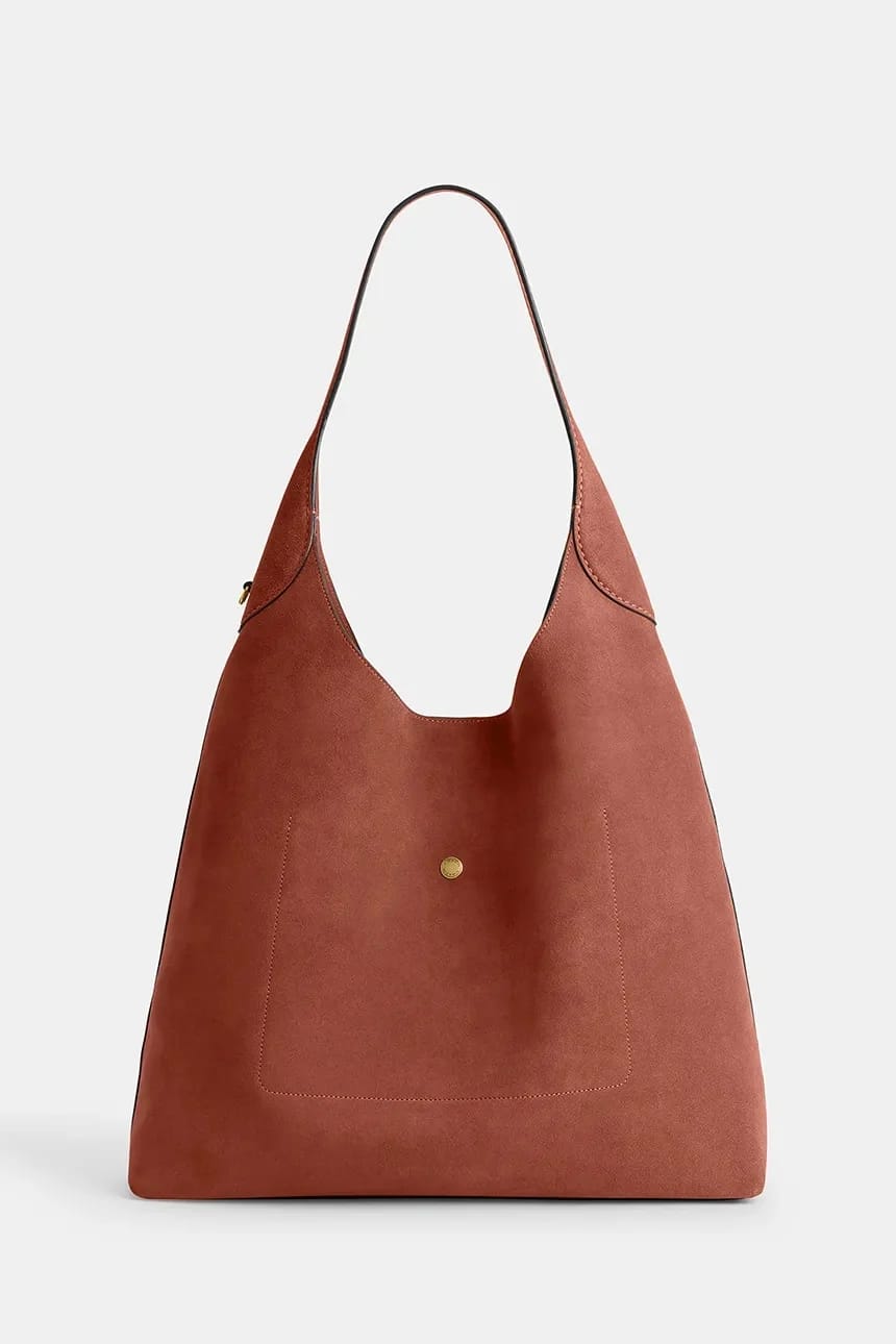 Suade Brooklyn плечо Bag 39 замшевая женская сумка-шоппер - фото 2