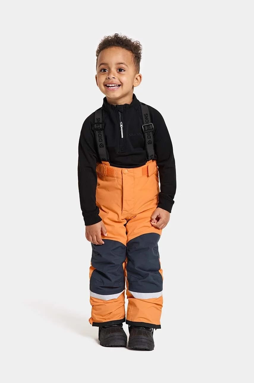 Детские лыжные штаны IDRE KIDS PANTS апельсин для мальчиков