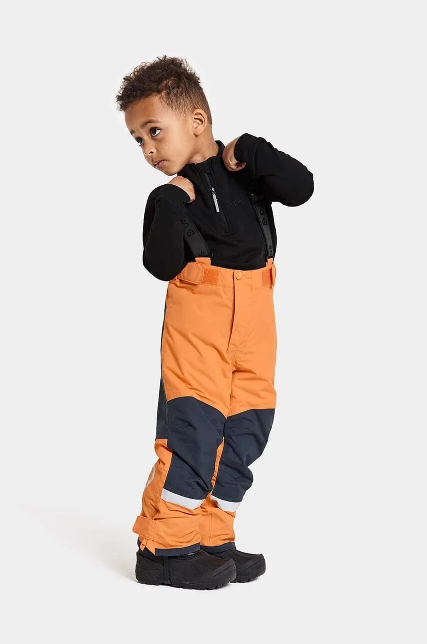 Детские лыжные штаны IDRE KIDS PANTS апельсин для мальчиков - фото 4