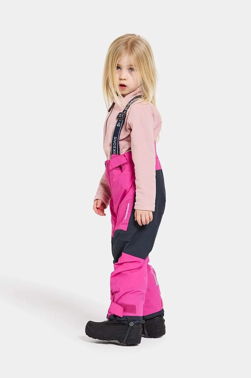 Детские лыжные штаны IDRE KIDS PANTS розовый для мальчиков - фото 8