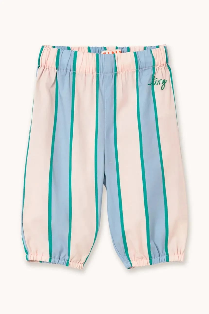 Детские хлопковые брюки RETRO STRIPES POPLIN BABY PANT