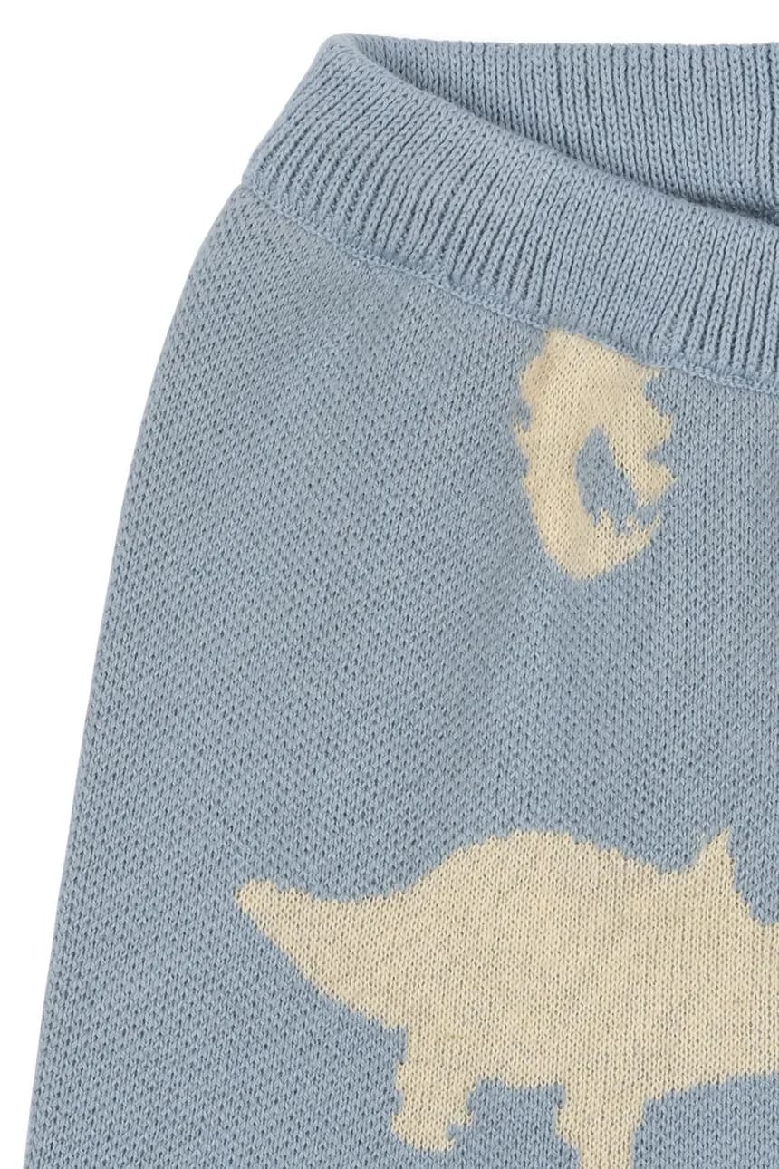 Детские хлопковые брюки LAPIS KNIT PANTS GOTS - фото 3