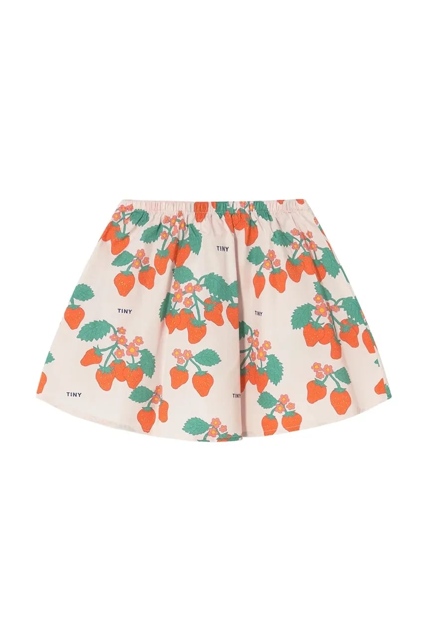 Детская хлопковая юбка STRAWBERRIES SKIRT - фото 3