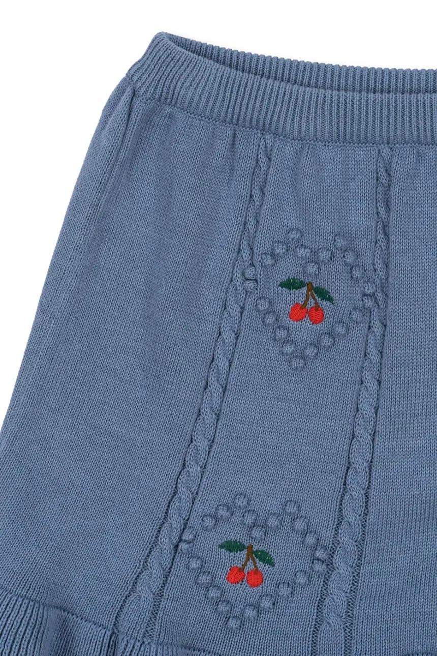 Детская хлопковая юбка SOLEIL KNIT SKIRT GOTS - фото 3