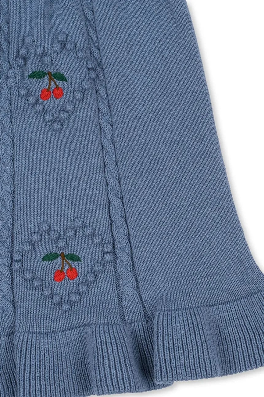 Детская хлопковая юбка SOLEIL KNIT SKIRT GOTS - фото 4