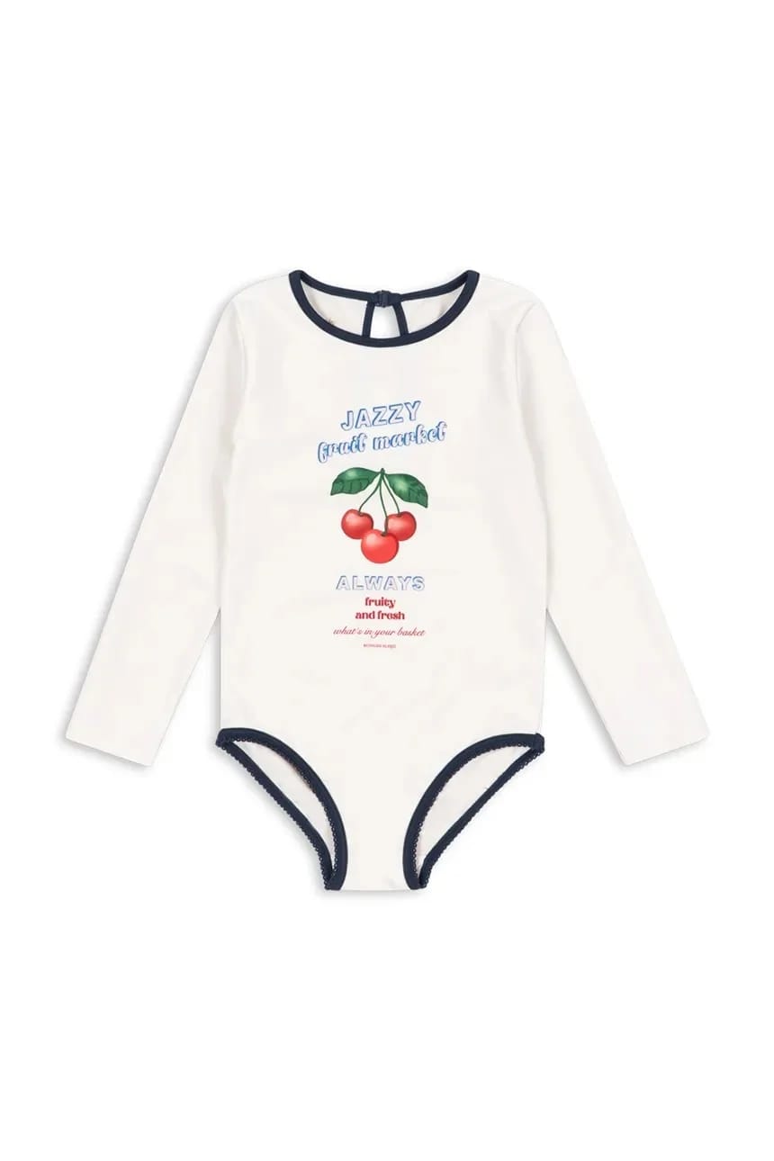 VILJA LS SWIMSUIT GRS детский цельный купальник