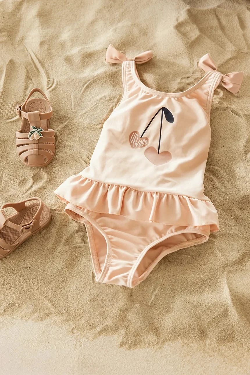 Детский цельный купальник Amara Swimsuit в цвете Бантик - фото 3