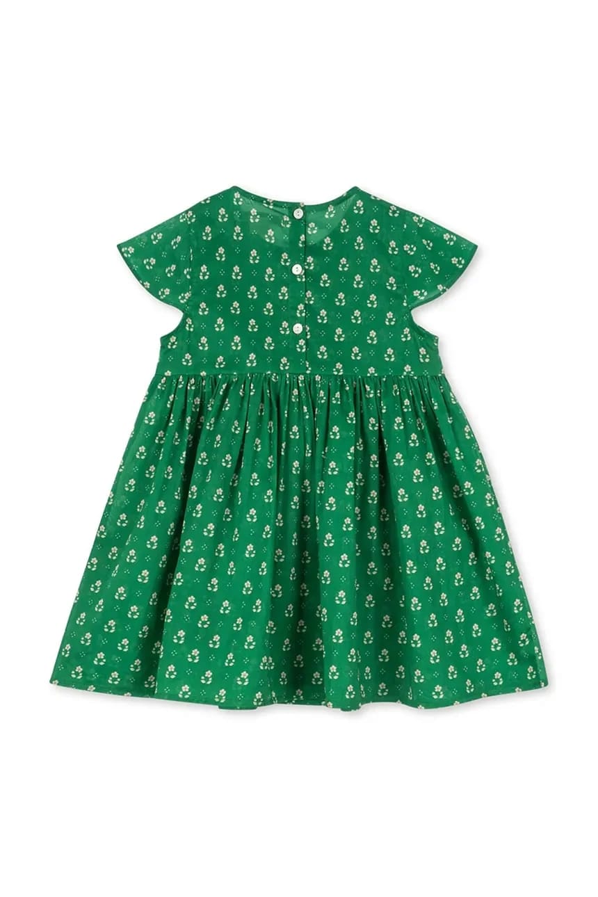 Детское хлопковое платье CAMI SMOCK DRESS GOTS - фото 3