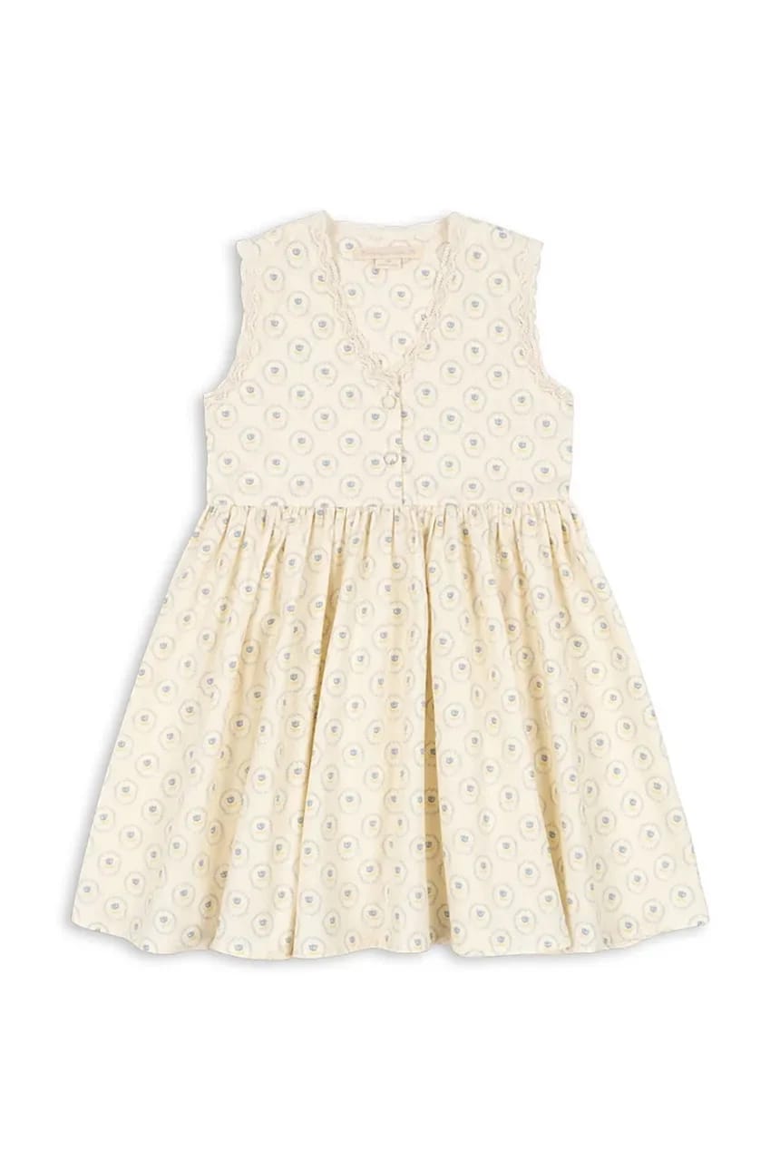 COEUR LACE DRESS детское хлопковое платье GOTS - фото 2