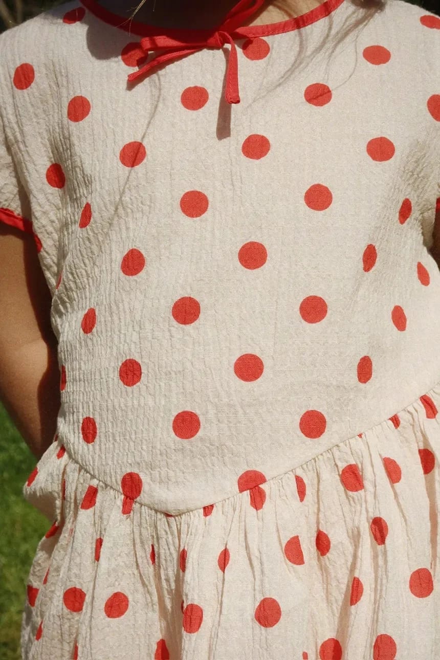 VIVO DRESS GOTS детское хлопковое платье - фото 9