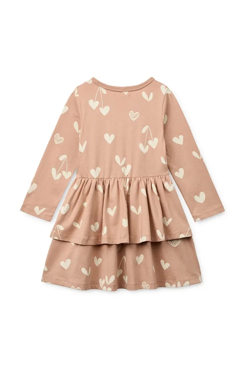 Детское хлопковое платье Mindy LS Dress - фото 2