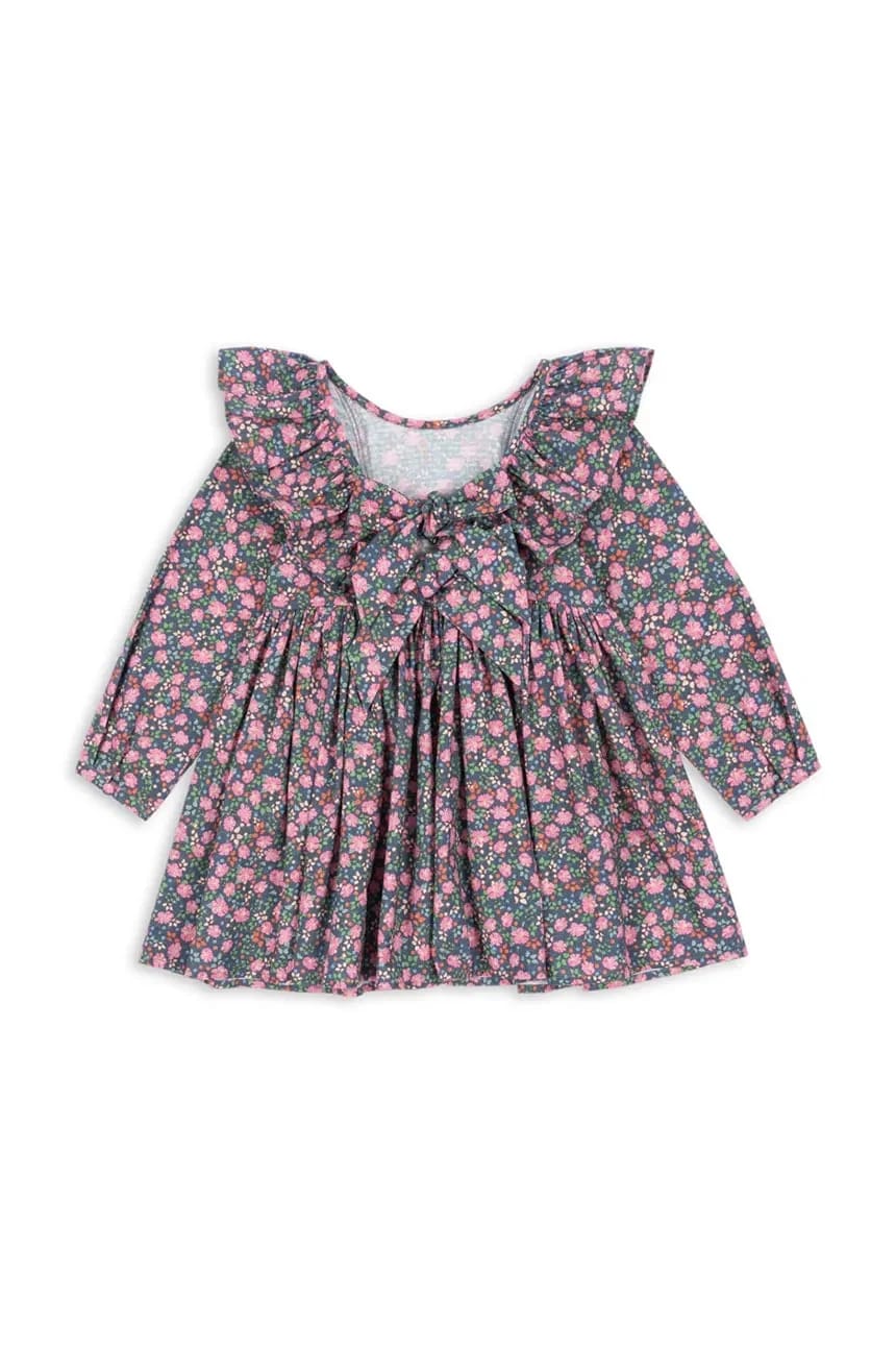 Детское хлопковое платье CIANNA LS BOW DRESS GOTS