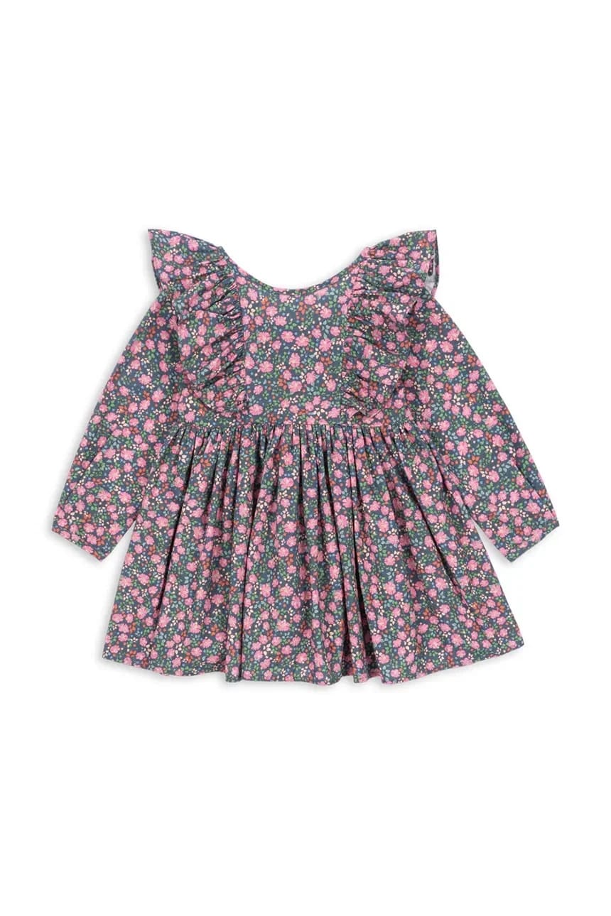 Детское хлопковое платье CIANNA LS BOW DRESS GOTS - фото 2