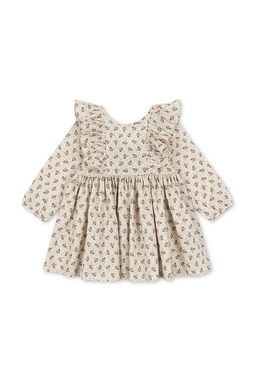 Детское хлопковое платье CIANNA LS BOW DRESS GOTS - фото 2