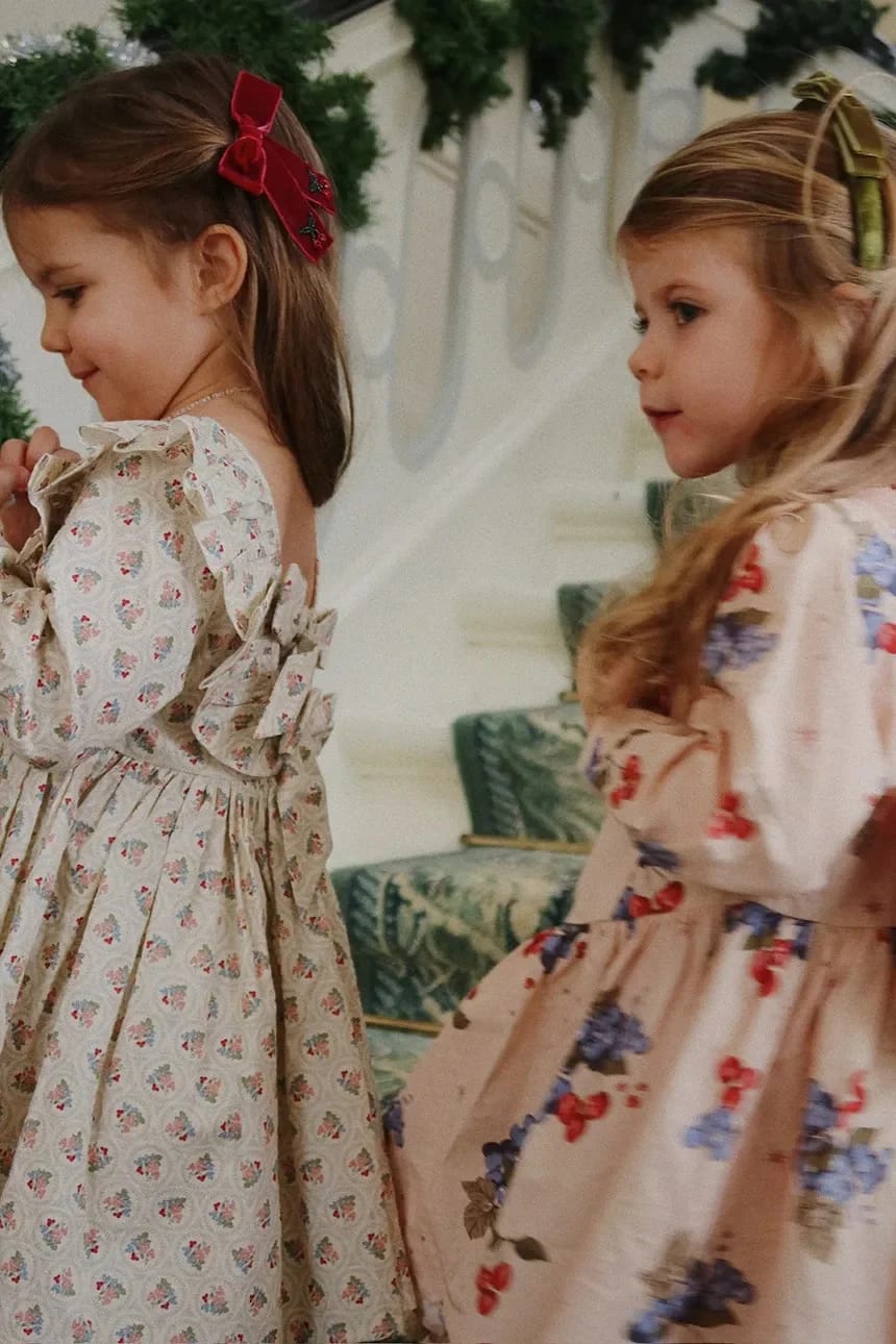 Детское хлопковое платье CIANNA LS BOW DRESS GOTS - фото 8