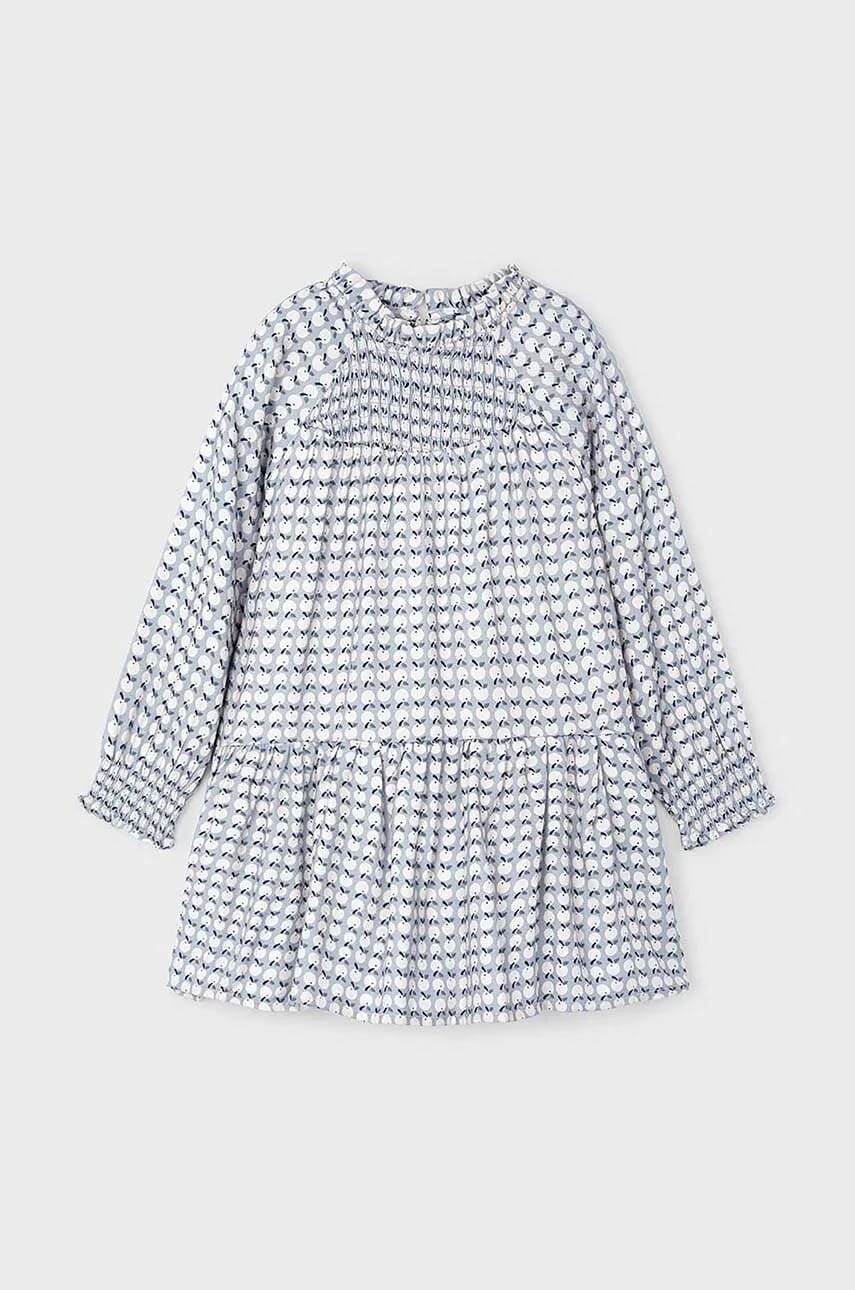 Детское платье синее для девочек