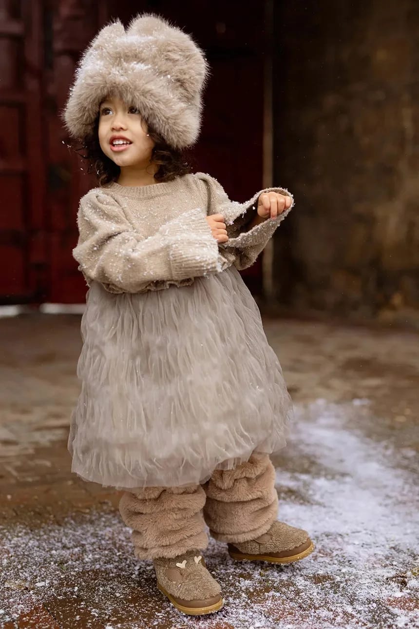 Paulien Dress детское платье из шерсти