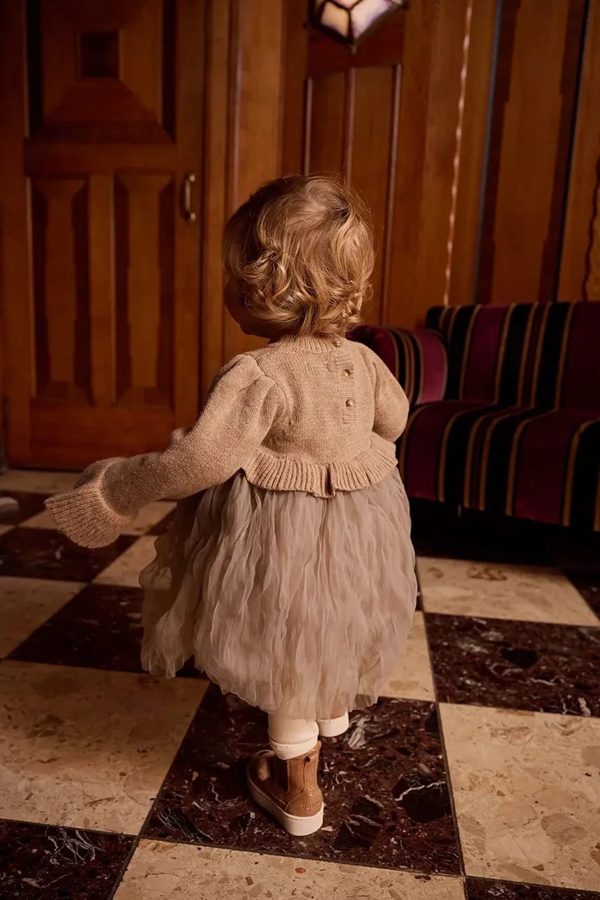 Paulien Dress детское платье из шерсти