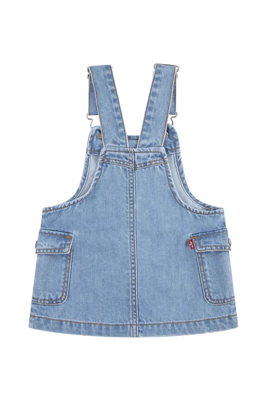 Детское джинсовое платье CARGO POCKET SKIRTALL - фото 2