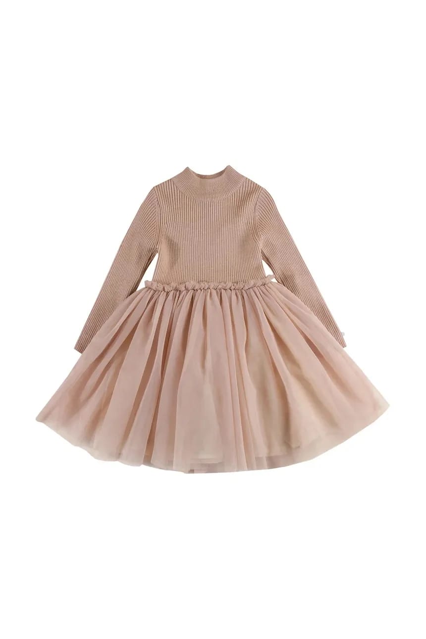 Lotus Dress детское шерстяное платье