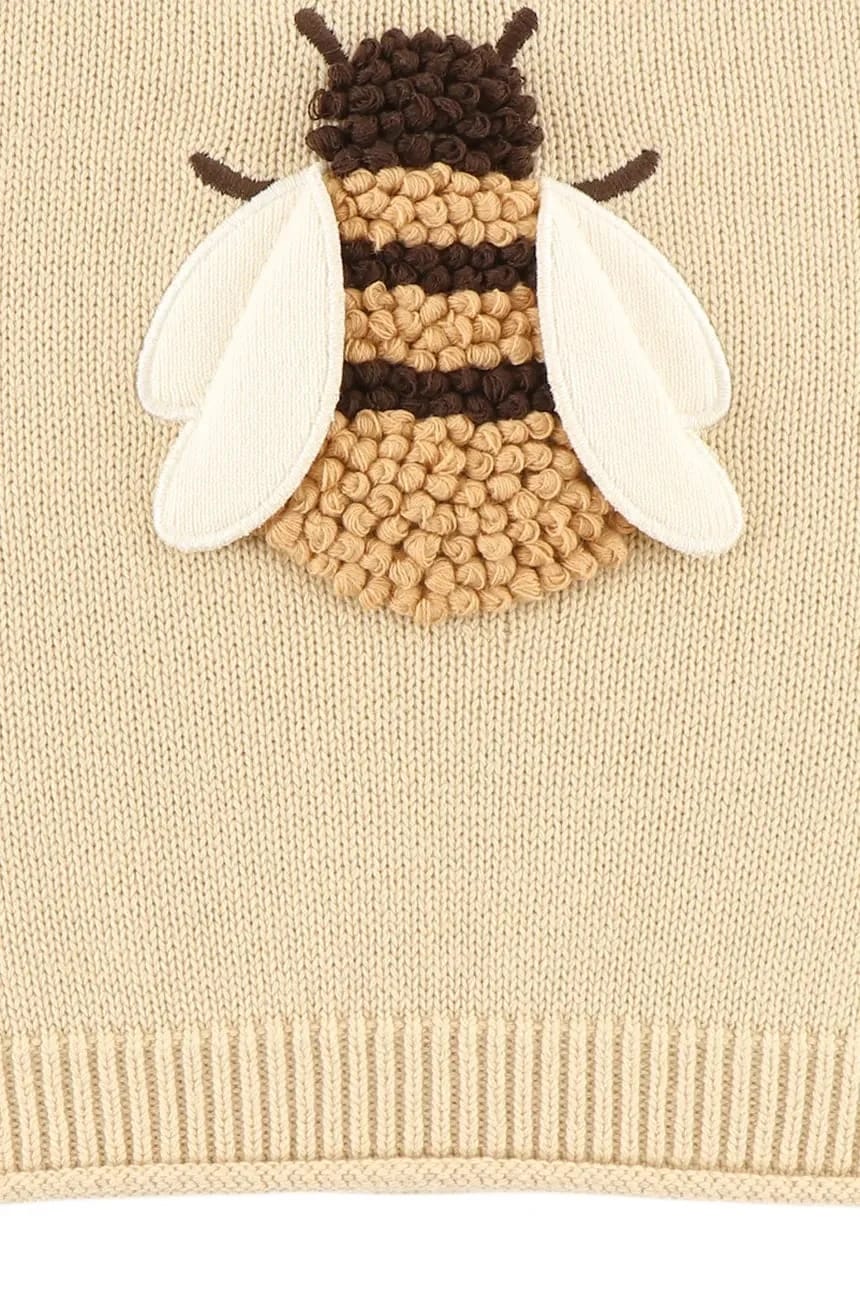 Valenthe Sweater Bee хлопковый детский свитер - фото 4